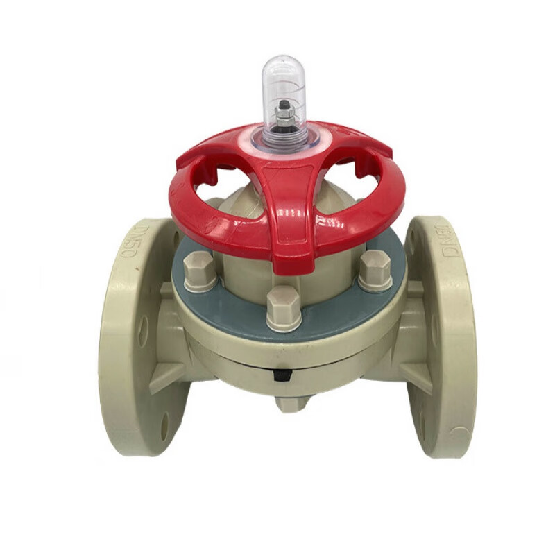 丹斯提尼PPH隔膜閥 DN15塑料法蘭隔膜閥在耐酸堿應用中的優(yōu)勢